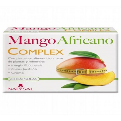 Mango Africano Complex 60 Cápsulas Natysal 13358 Inicio salud.bio