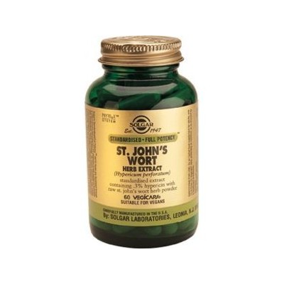St. John´s Wort (Hipérico) de Solgar Solgar 184149 Estados emocionales, ansiedad, estrés, depresión, relax salud.bio