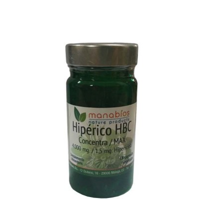 Hipérico VEG Concentración Máxima de Manabíos Manabios 111208 Estados emocionales, ansiedad, estrés, depresión, relax salud.bio