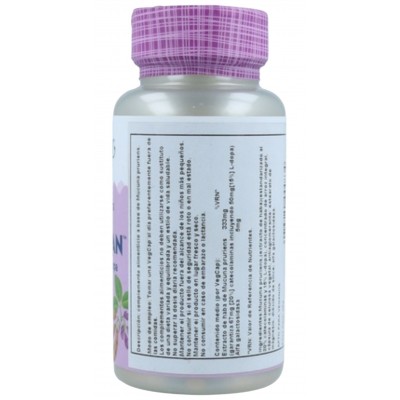 DopaBean Mucuna Pruriens en 60 cápsulas vegetarianas de Solaray SOLARAY  Estados emocionales, ansiedad, estrés, depresión, re...