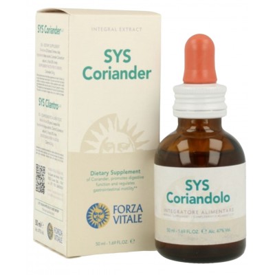 SYS Coriandolo (Extracto de Cilantro) 50ml de Vital Force Forza Vitale FOR-70082 Ayudas aparato Digestivo salud.bio