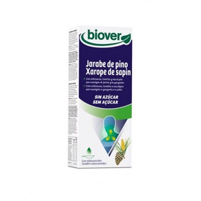 Jarabe de pino de Biover Biover B70003 Acción benéfica garganta y pecho salud.bio
