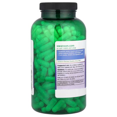 Complejo Triple de Magnesio, 400 mg, 300 cápsulas de Swanson Swanson SWV-11079 Suplementos Minerales  salud.bio