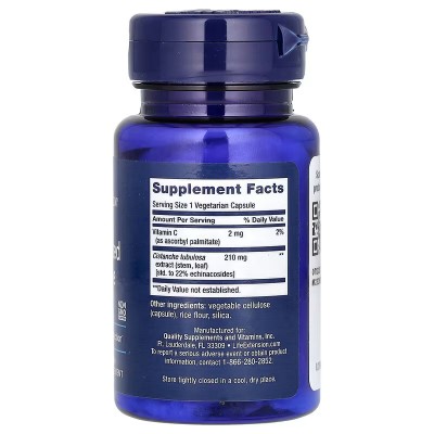 Cistanche estandarizado, 30 cápsulas vegetales de Life Extension Life Extension LEX-19063 Antioxidantes salud.bio