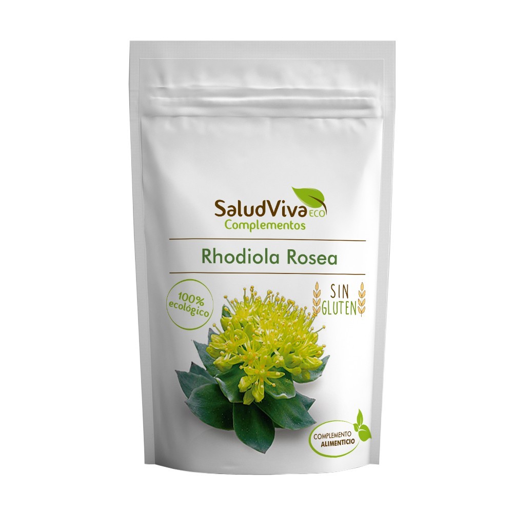 Rhodiola Rosea BIO en polvo 100g Eco de SaludViva Salud Viva 1495A166 Estados emocionales, ansiedad, estrés, depresión, relax...