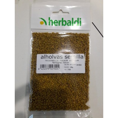 Hierba ALHOLVAS semilla 100gr. de herbaldi Herbaldi HER-02702 Ayuda Glucemia y Diabetes salud.bio