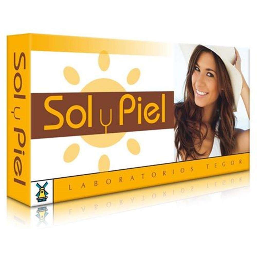 Sol y piel 40 capsulas de Labaratorios Tegor Tegor T30009 Antioxidantes salud.bio