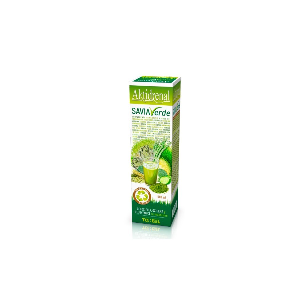 AKTIDRENAL SAVIA VERDE 250ML de TONGIL Tongil  Higado y sistema hepatobiliar salud.bio