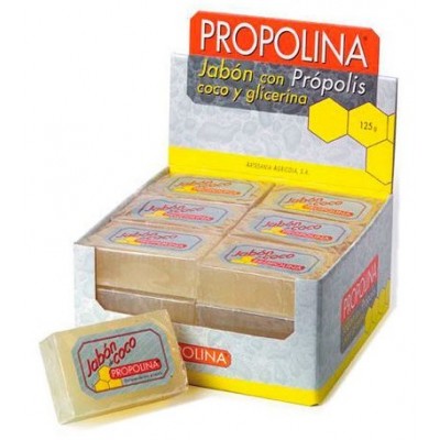 Jabón de glicerina con coco y própolis Artesania Agricola, S.A.  Cuidado externo e higiene salud.bio