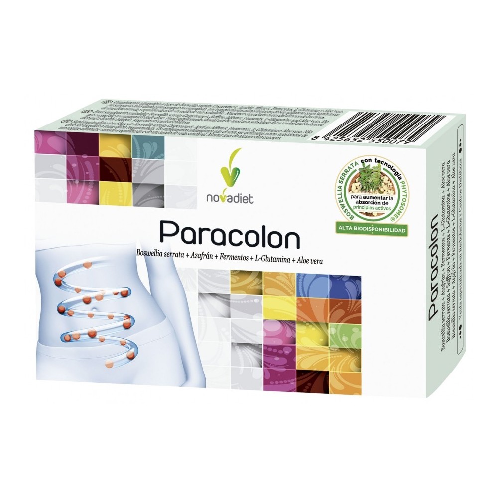 Paracolon de novadiet Novadiet 55007 Ayudas aparato Digestivo salud.bio