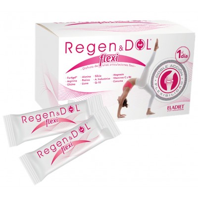 Regen & Dol (REGENDOL) Flexi de Eladiet ELADIET Elaborados Dieteticos, s.a. PA.FE.REG.FLE Articulaciones, Huesos, Tendones y ...
