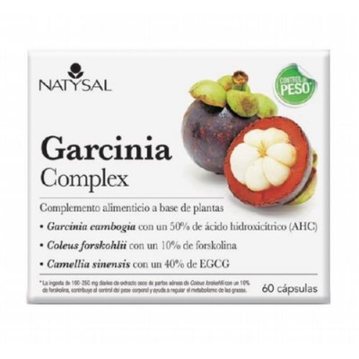 Garcinia Complex de Natysal Natysal 13422 Quemagrasas y similares salud.bio