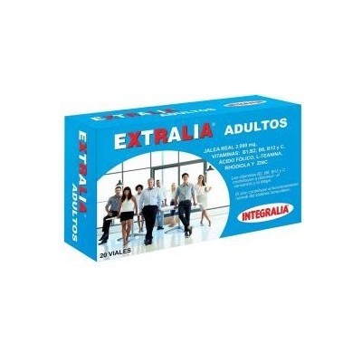 Extralia Adultos 20 viales bebibles de Integralia INTEGRALIA 434 Sénior y Tercera Edad salud.bio