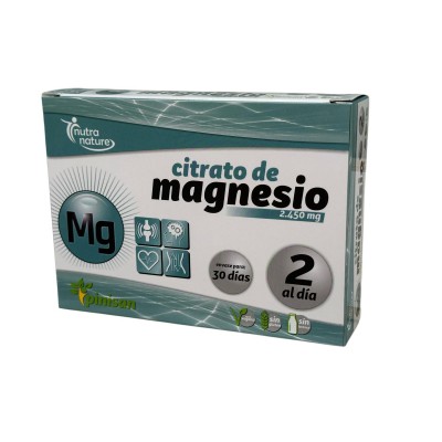 CITRATO de MAGNESIO 60 comprimidos de Pinisan Pinisan PIN-00849 Suplementos Minerales  salud.bio